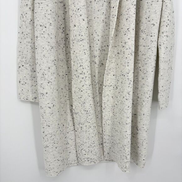 Haven Well Within Donegal Duster Cardigan Sweater Speckled Ivory Size XS, Chic - Picture 6 of 10